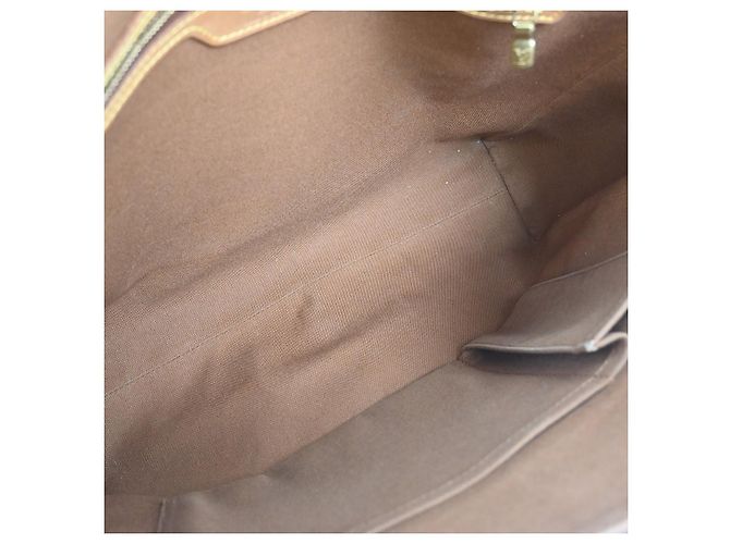Bolsa Mensageiro Abbesses Louis Vuitton em Canvas Monogram Marrom - vista 3