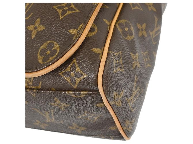 Bolsa Mensageiro Abbesses Louis Vuitton em Canvas Monogram Marrom - vista 7