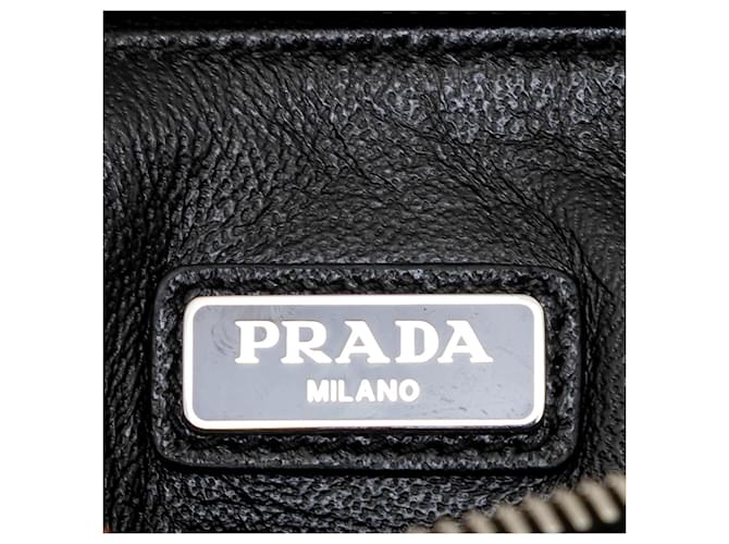 Pochette in patch comic Saffiano di Prada - Anni '20 Nero - vista 7