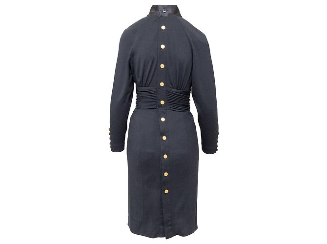 Chanel Boutique Midi Kleid - 90er Schwarz - Ansicht 2