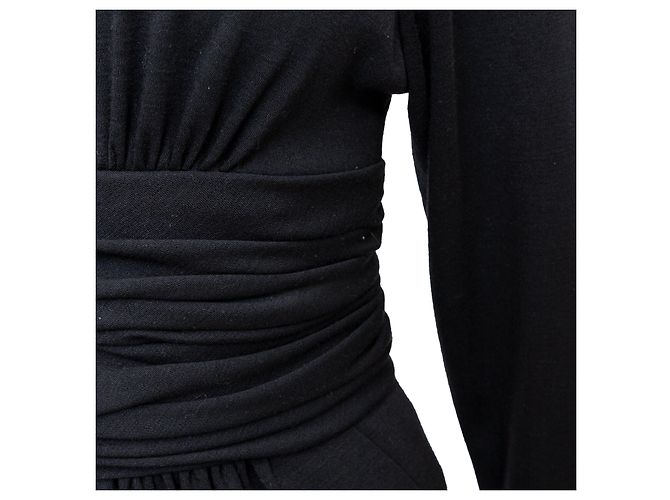 Chanel Boutique Midi Kleid - 90er Schwarz - Ansicht 8