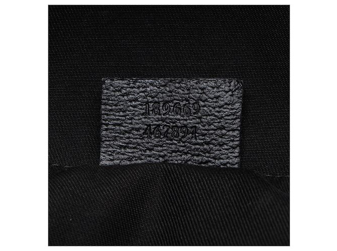 Gucci GG Canvas Web Original Tote Nero - vista 6