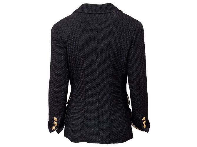 Valentino Garavani Boutique Wool Set with Turtle Buttons - '90s Black - view 5