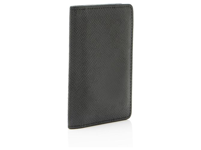 Louis Vuitton Taiga Leather Pocket Organizer Black - view 2