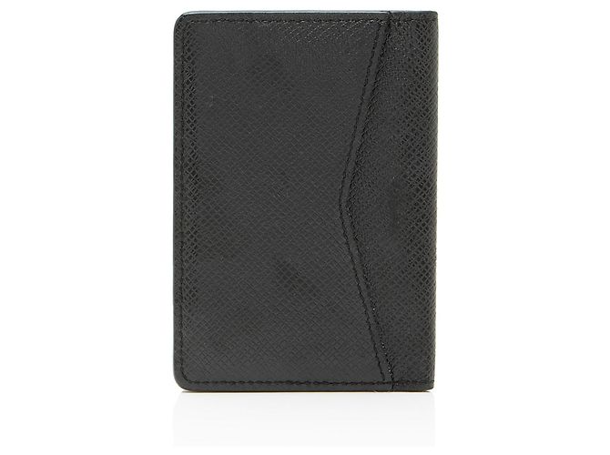 Louis Vuitton Taiga Leather Pocket Organizer Black - view 3
