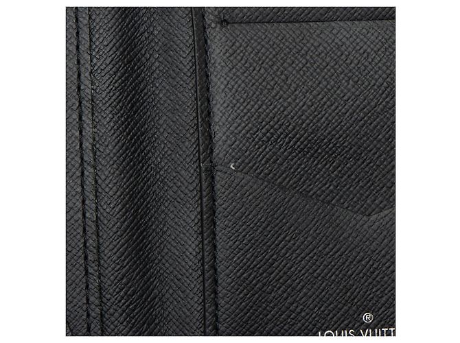 Louis Vuitton Taiga Leather Pocket Organizer Black - view 7