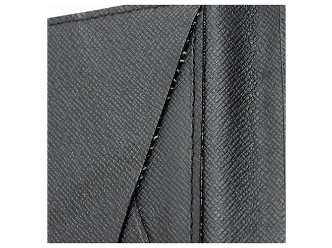 Louis Vuitton Taiga Leather Pocket Organizer Black - view 9