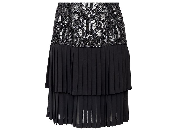 Valentino Garavani Valentino Night Perlenkleid - 90er Schwarz - Ansicht 4