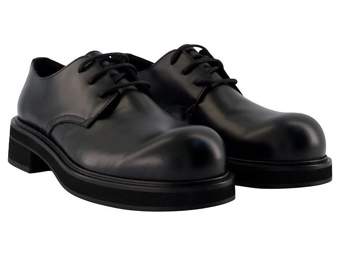 Derbies - Acne Studios - Cuero - Negro - vista 2