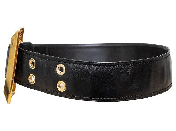 Leder Gürtel von Giuseppe Zanotti - '10s Schwarz - Ansicht 4