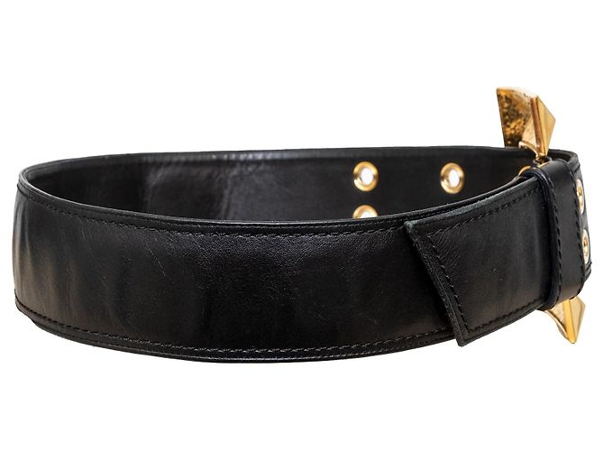 Leder Gürtel von Giuseppe Zanotti - '10s Schwarz - Ansicht 7