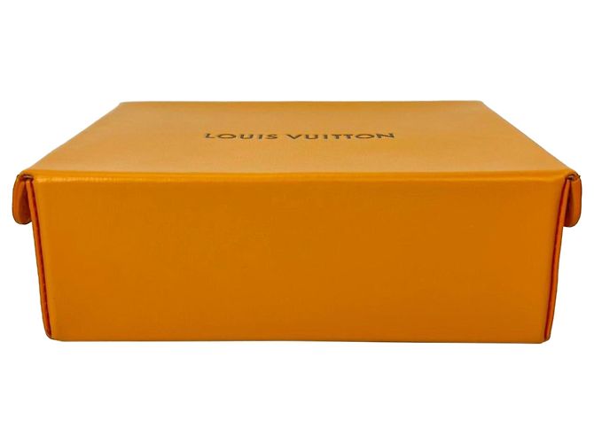 Clutch Shopper Louis Vuitton in pelle arancione, borsa a tracolla. - vista 4
