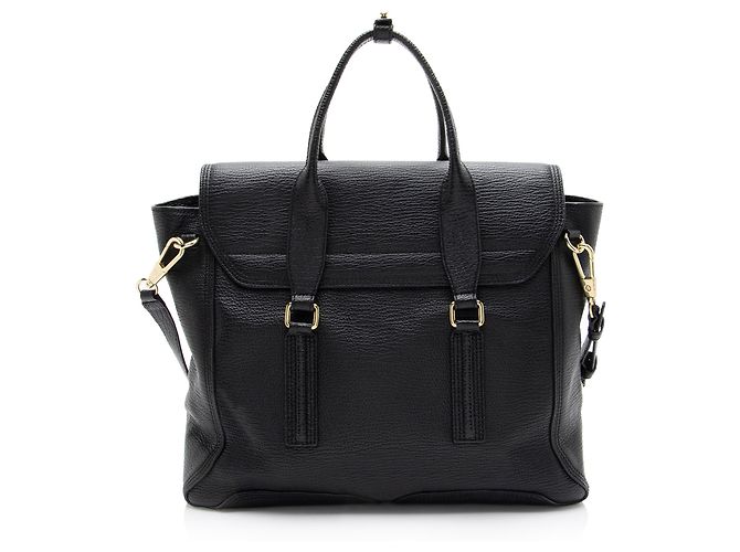 Große Pashli-Ledertasche 3.1 Phillip Lim Schwarz - Ansicht 3