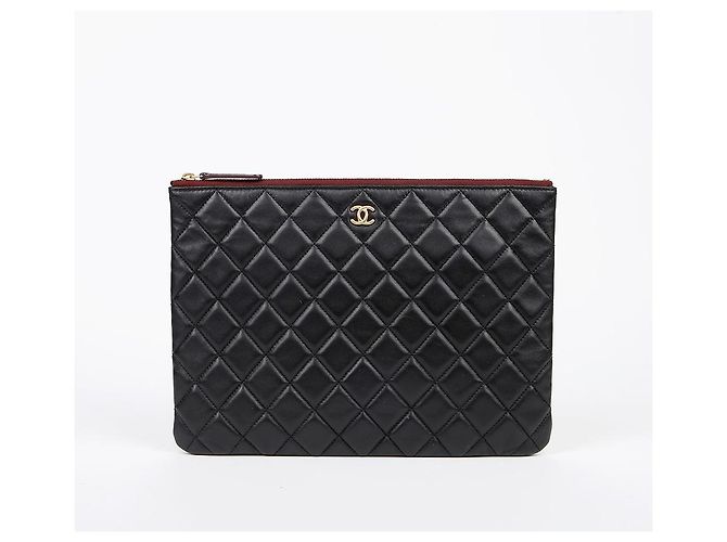 Chanel Clutch Clásico Nuevo Mediano Negro - vista 2