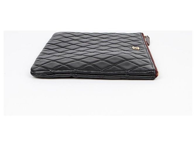 Chanel Clutch Clásico Nuevo Mediano Negro - vista 5