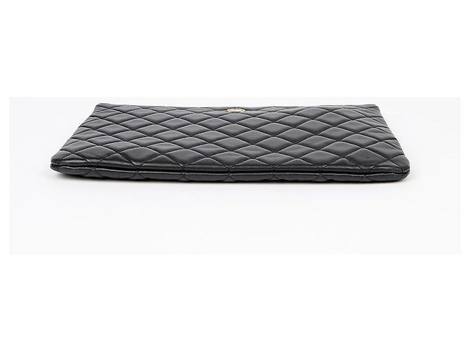Chanel Clutch Clásico Nuevo Mediano Negro - vista 6