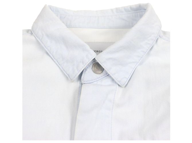Autre Marque Abrigo Chaqueta de mezclilla Chaqueta de algodón Azul Azul claro - vista 2