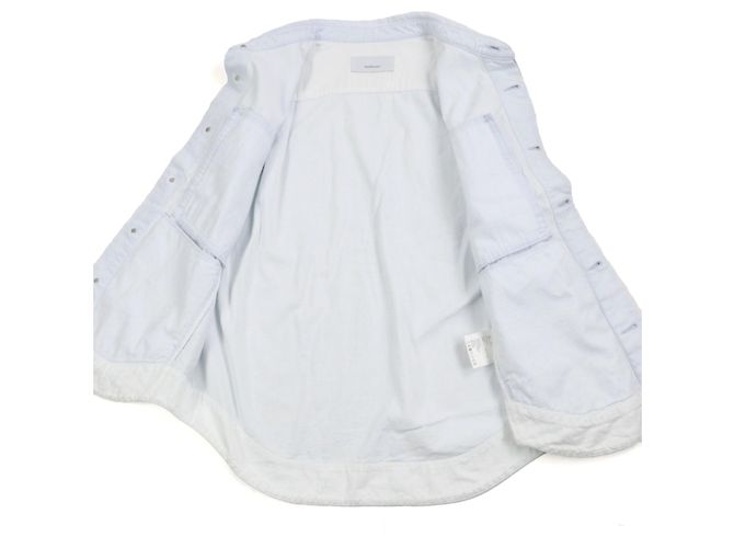 Autre Marque Abrigo Chaqueta de mezclilla Chaqueta de algodón Azul Azul claro - vista 4