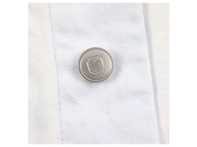 Autre Marque Abrigo Chaqueta de mezclilla Chaqueta de algodón Azul Azul claro - vista 5