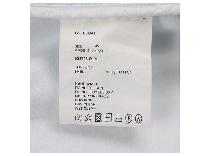 Autre Marque Abrigo Chaqueta de mezclilla Chaqueta de algodón Azul Azul claro - vista 8