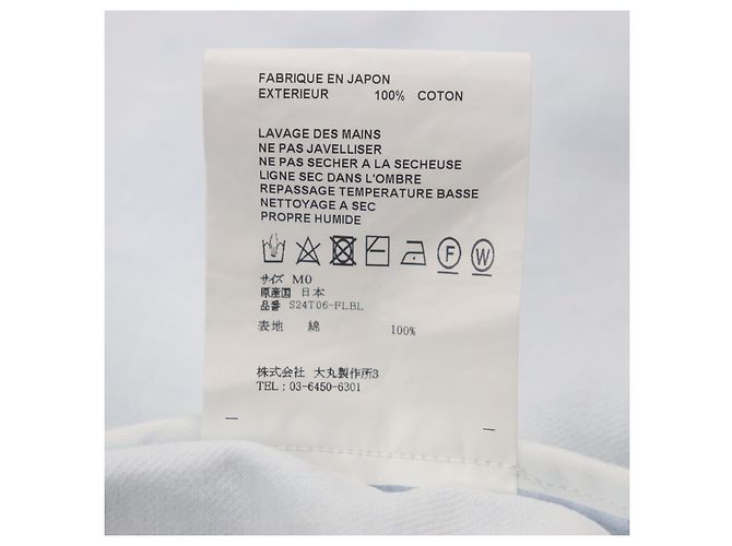 Autre Marque Abrigo Chaqueta de mezclilla Chaqueta de algodón Azul Azul claro - vista 9