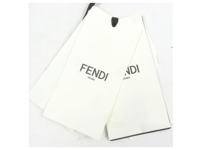 Bermuda de linho Kinari FB0779 da Fendi Bege - vista 10