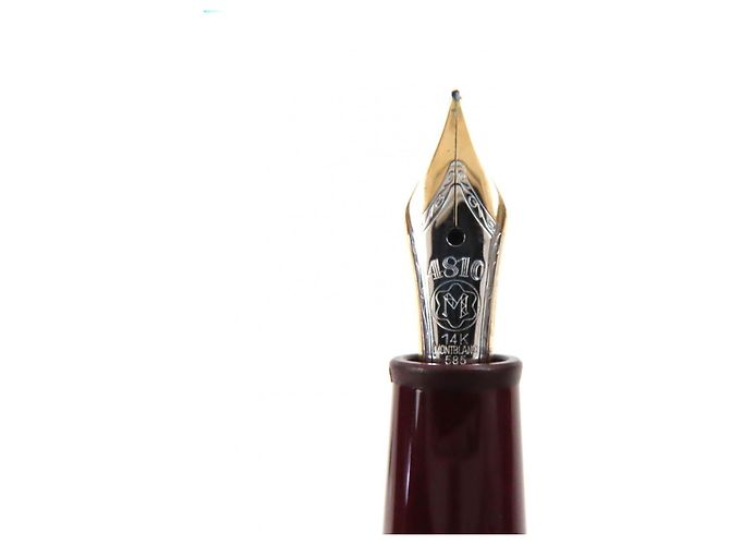 Pluma Montblanc Meisterstück 14K Castaño - vista 5