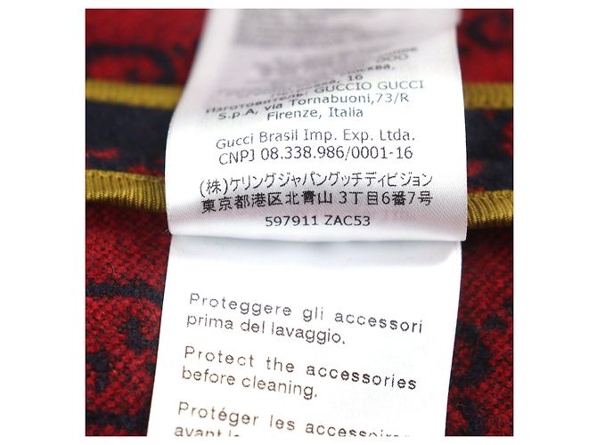 Abrigo de lana jacquard GG de Gucci Azul - vista 12