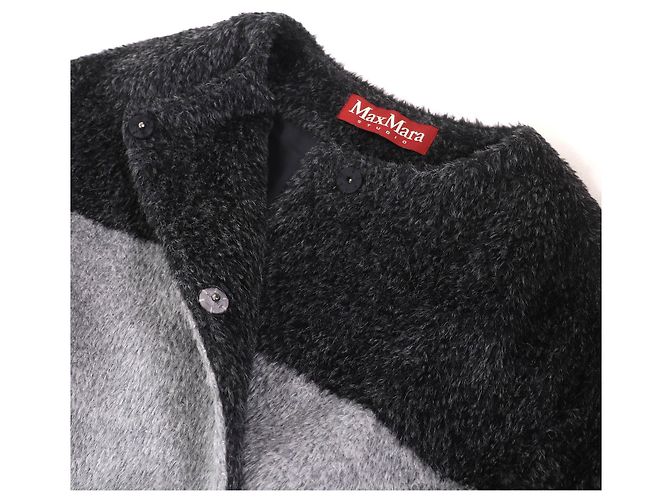 Max Mara Cappotto in alpaca MaxMara STUDIO Grigio - vista 5