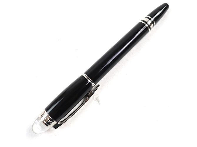 Fineliner-Stift Montblanc Starwalker Schwarz Silber - Ansicht 2