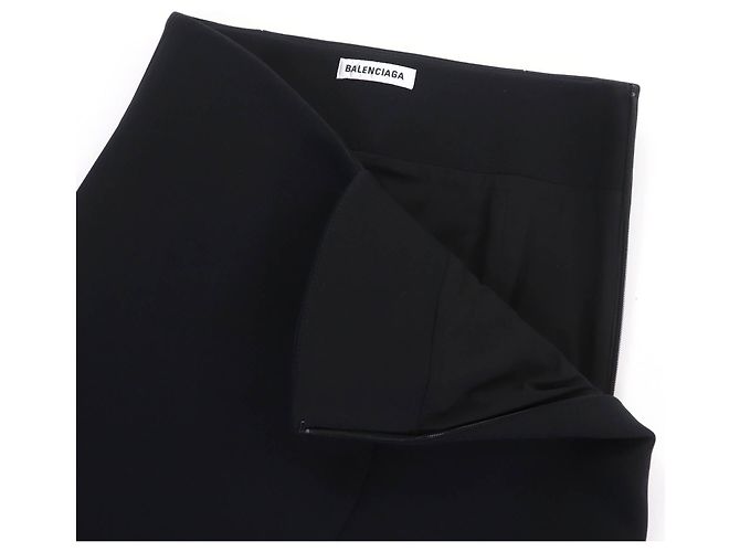 Everyday Falda de Rayón Bonding de Balenciaga Negro - vista 4