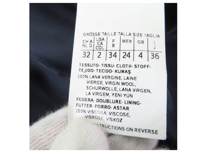 Max Mara Abrigo de lana virgen MaxMara STUDIO Gris Gris antracita - vista 7