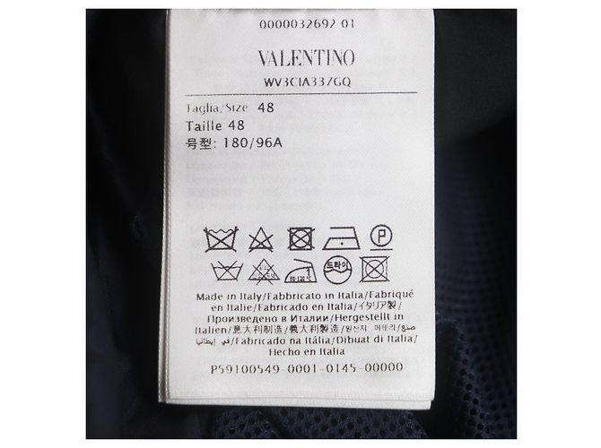 Chaqueta Blouson de Nylon Valentino Azul Azul marino - vista 9