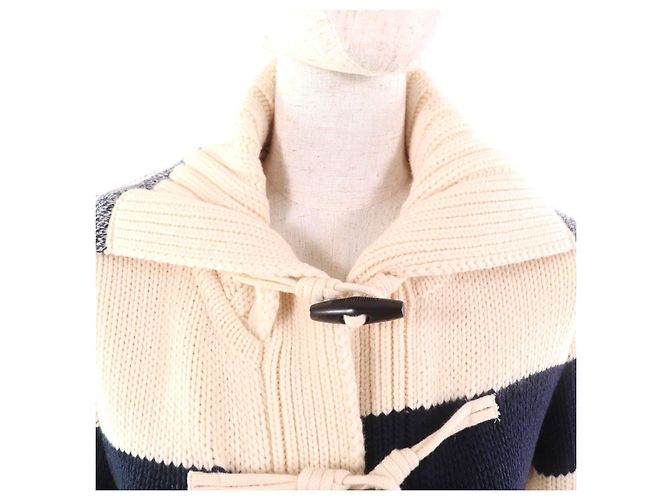 Abrigo Duffel Christian Dior Abrigo de Punto Blanco - vista 4