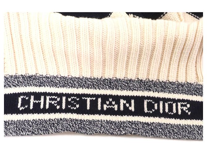 Abrigo Duffel Christian Dior Abrigo de Punto Blanco - vista 6