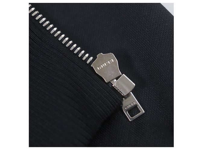 Gucci Track-Jacke aus Polyester Schwarz - Ansicht 6