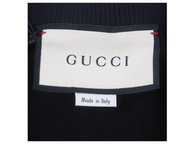 Gucci Track-Jacke aus Polyester Schwarz - Ansicht 7