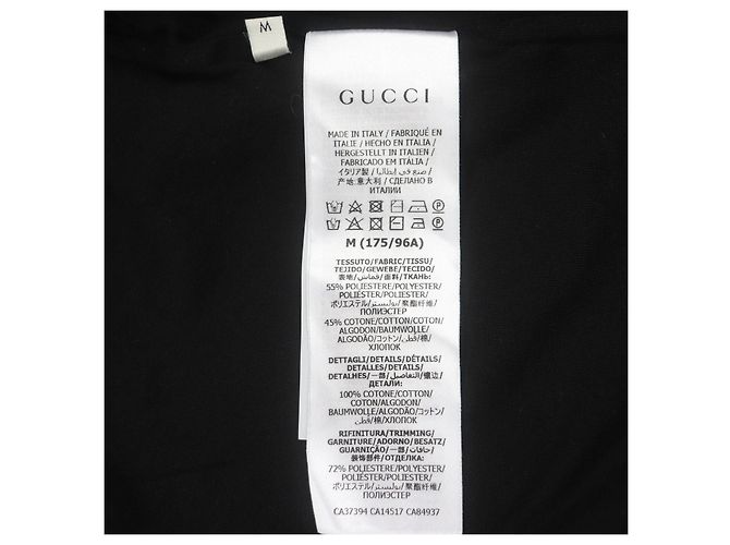 Gucci Track-Jacke aus Polyester Schwarz - Ansicht 8