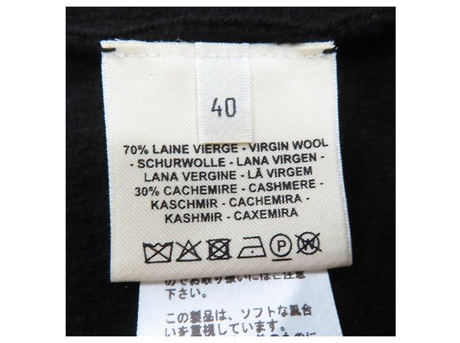 Hermès H lift de lana de punto Negro - vista 7