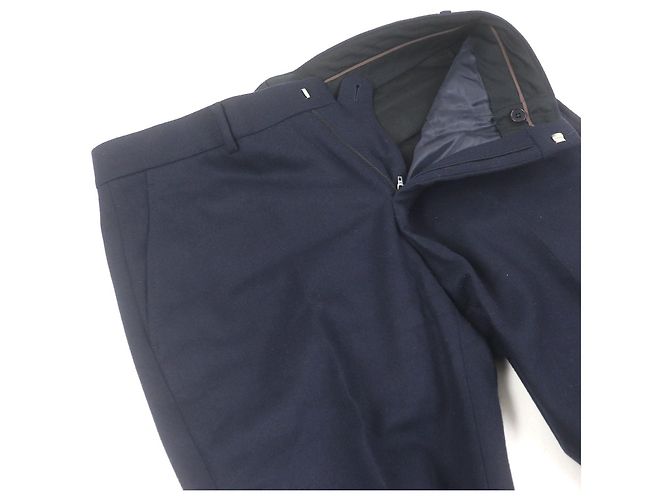 Conjunto de traje de cuero Hermès Azul Azul marino - vista 6