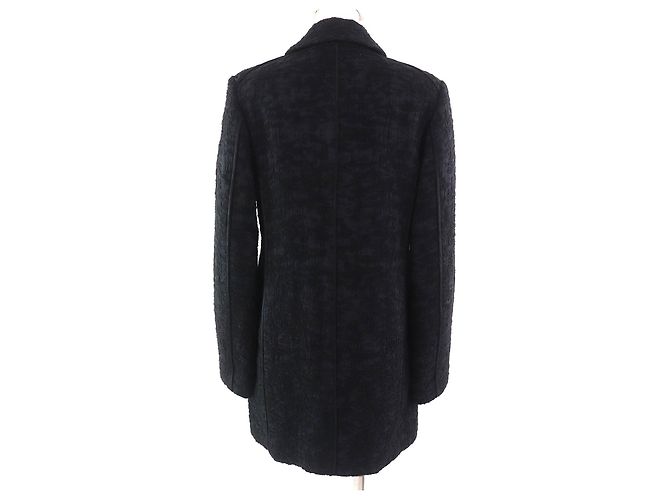 Autre Marque Chaqueta de rayón jacquard con botones BLAMINK Negro - vista 3