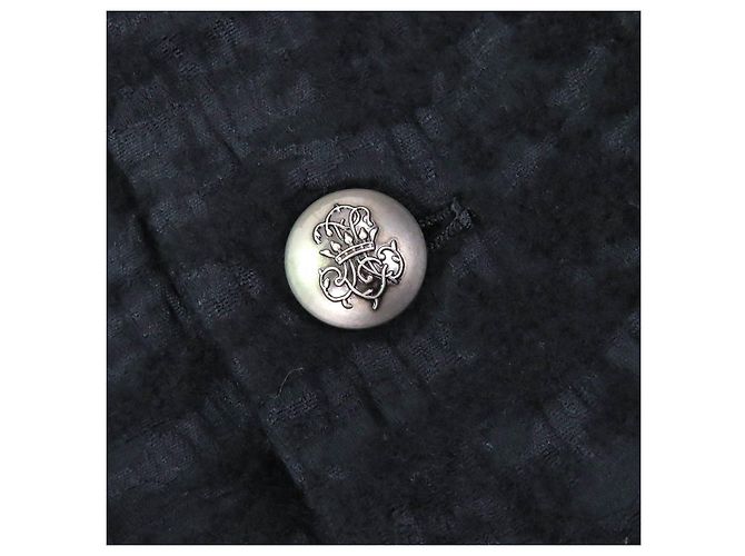 Autre Marque Chaqueta de rayón jacquard con botones BLAMINK Negro - vista 6
