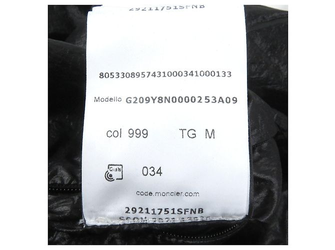 Moncler Genius 1017 ALYX 9SM DOEN HOODIE Sudadera de nylon Negro - vista 14