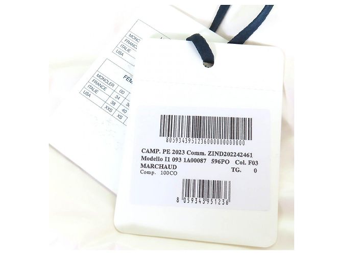 Moncler MARCHAUD GILET Chaleco de Plumas Blanco - vista 14