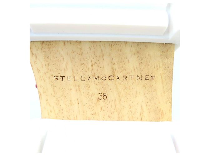 Stella Mc Cartney EMILIE LACEUP RUBY Leder Schuhe von Stella McCartney Rot - Ansicht 9