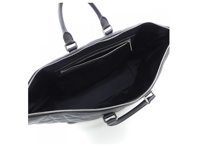 Borsa Maxi Cannage DIOR WEEKENDER 40 di Christian Dior Nero - vista 6