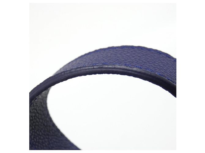 Bum bag Discovery PM in tela Monogram Louis Vuitton Blu - vista 7