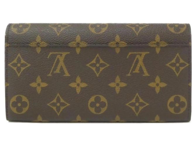 Portafoglio Sarah Monogram Louis Vuitton Marrone Rosa Monogramma - vista 2