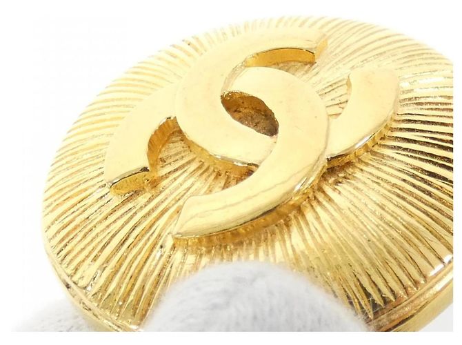 Spilla Chanel dorata D'oro - vista 3