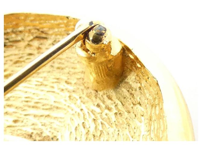 Spilla Chanel dorata D'oro - vista 5